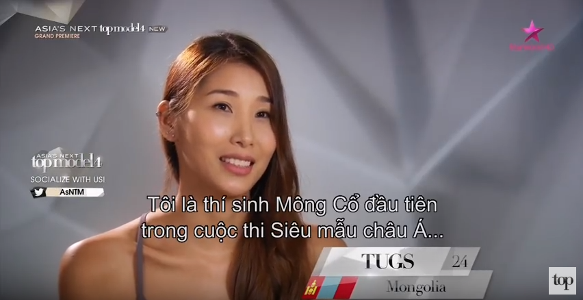 С.Төгсийн оролцож буй “Азийн шилдэг топ модель” тэмцээний I хэсэг